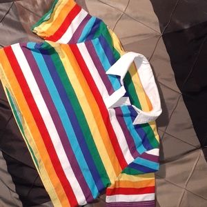 Rainbow Pride crop top